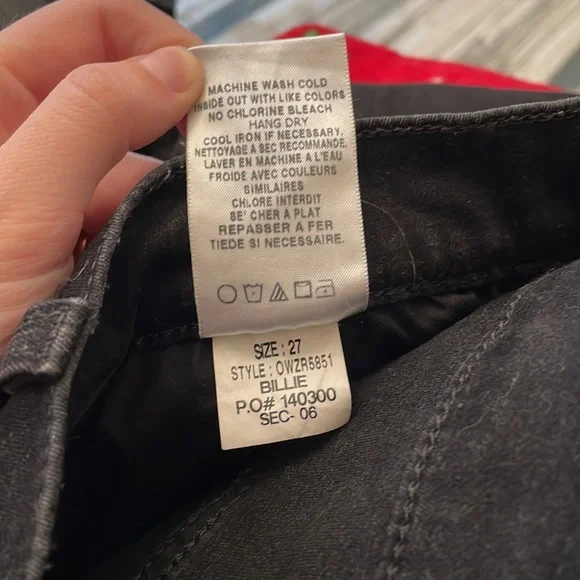 Joe’s Jeans - Black Skinny Jeans - Picture 3 of 3